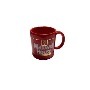 Maxwell House Coffee Mug Red